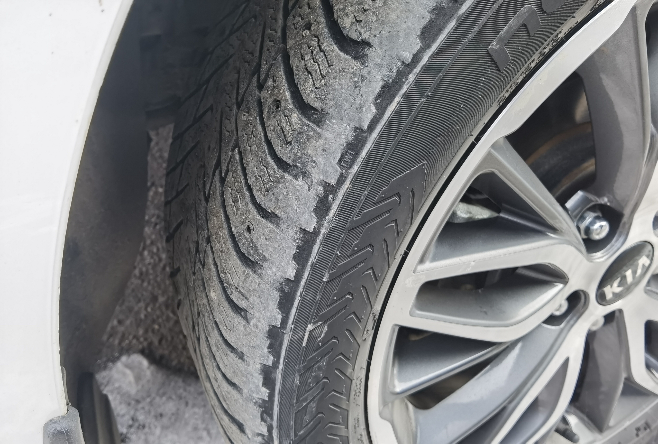 Осмотр Kia K5 2021 г.в. 47.000 км.